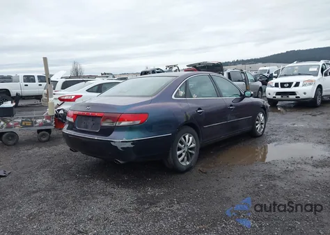 2007 Hyundai Azera Limited/Se from USA, damaged, VIN KMHFC46F67A138825